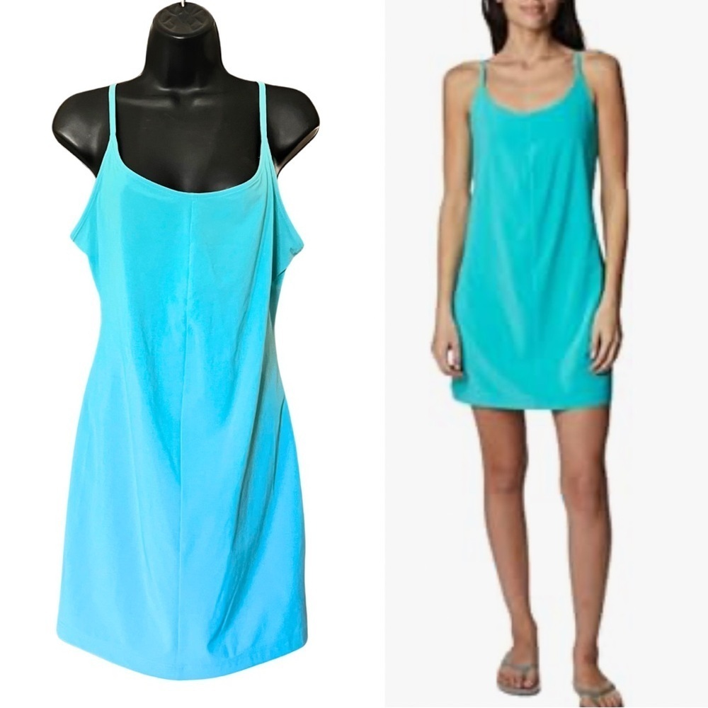 Columbia Women's Pleasant Creek™ Stretch Dress with Shorties (Small Teal - NWOT)